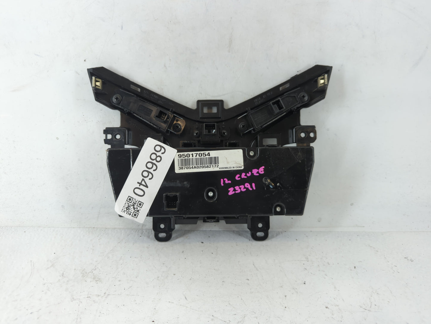 2011-2012 Chevrolet Cruze Climate Control Module Temperature AC/Heater Replacement P/N:95017054 Fits Fits 2011 2012 OEM Used