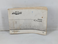 2012 Chevrolet Cruze Owners Manual Book Guide P/N:20935335 B OEM Used Auto Parts - Oemusedautoparts1.com