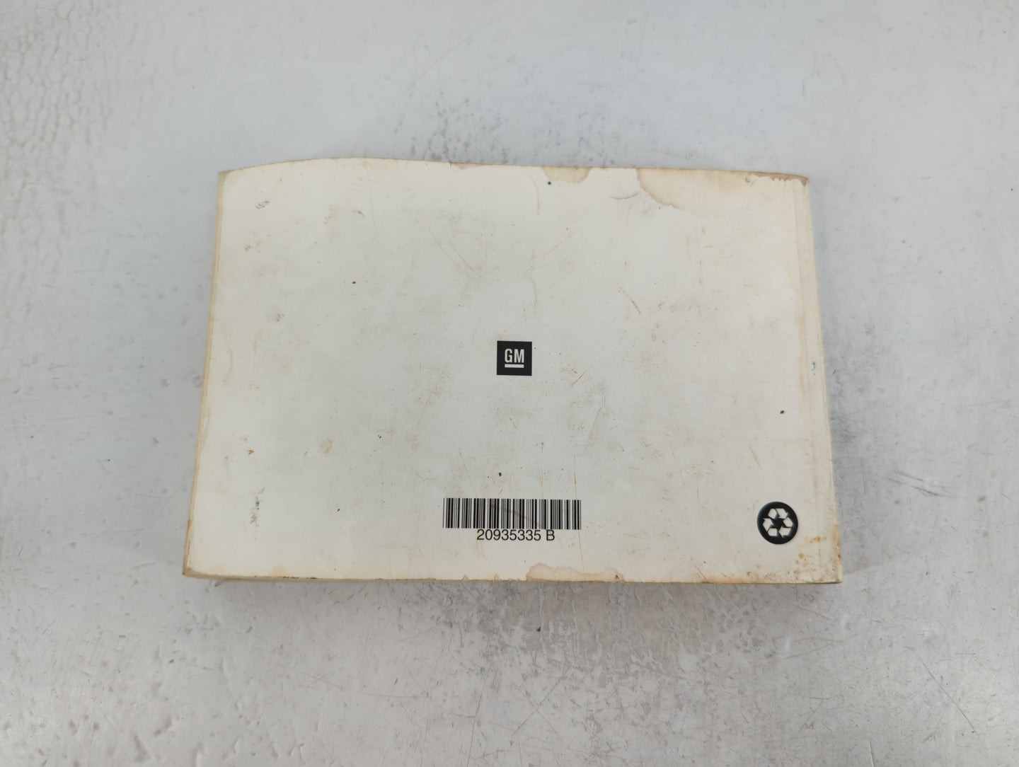 2012 Chevrolet Cruze Owners Manual Book Guide P/N:20935335 B OEM Used Auto Parts - Oemusedautoparts1.com