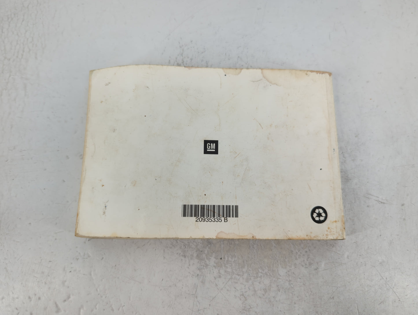 2012 Chevrolet Cruze Owners Manual Book Guide P/N:20935335 B OEM Used Auto Parts - Oemusedautoparts1.com