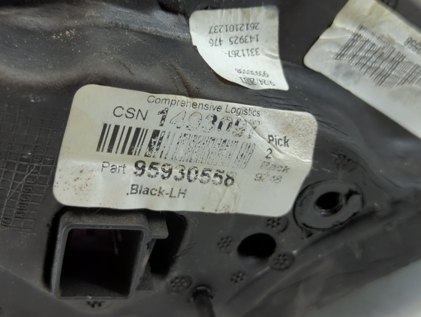 2011-2016 Chevrolet Cruze Driver Side View Mirror - Left Door Mirror OEM Used - Oemusedautoparts1.com