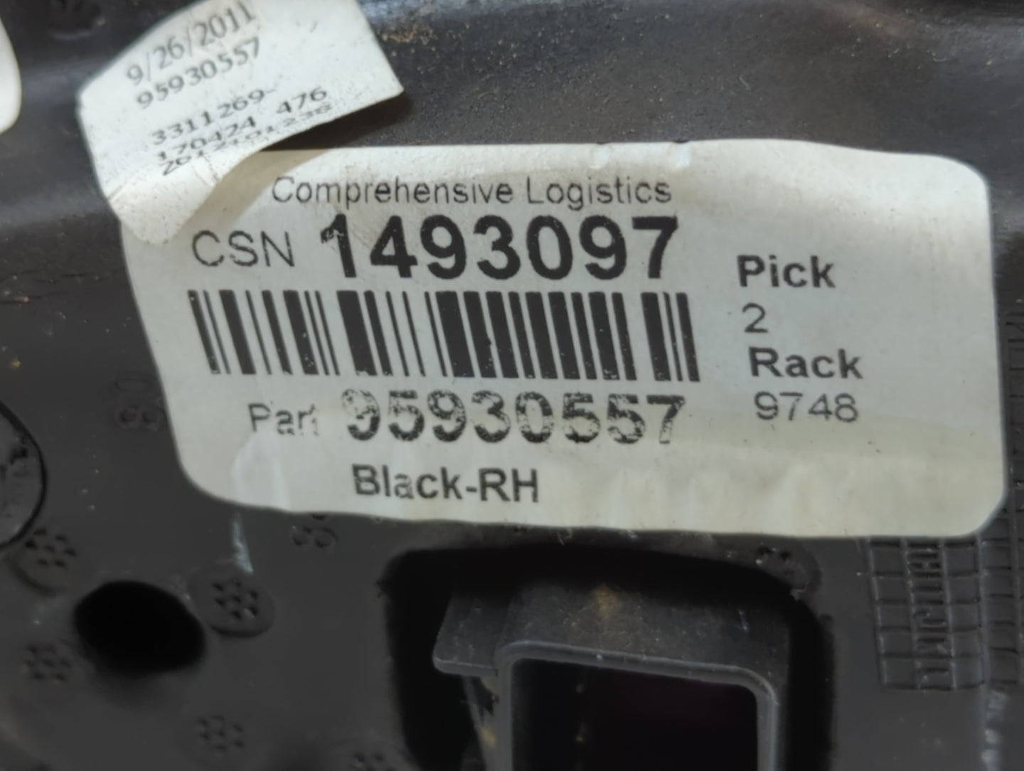 2011-2016 Chevrolet Cruze Passenger Side View Mirror - Right Door Mirror OEM Used - Oemusedautoparts1.com