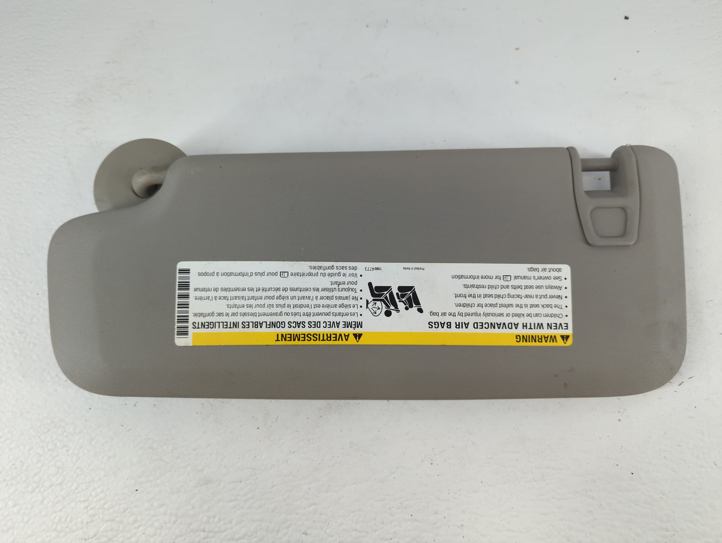 2011-2016 Chevrolet Cruze Sun Visor Shade Replacement Passenger Right Mirror Fits Fits 2011 2012 2013 2014 2015 2016 OEM Use