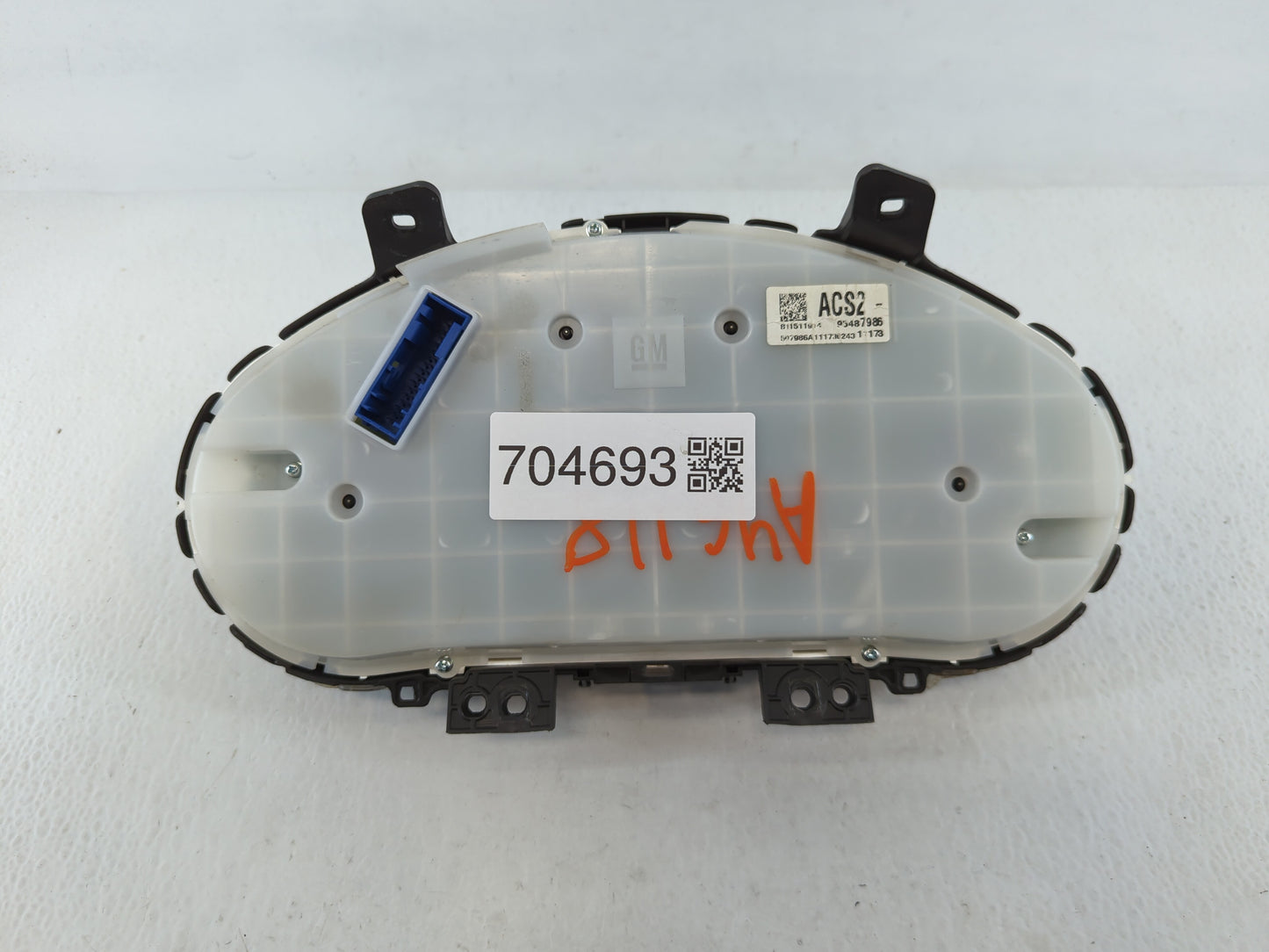 2012 Chevrolet Cruze Instrument Cluster Speedometer Gauges P/N:95487986 Fits OEM Used Auto Parts - Oemusedautoparts1.com