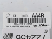 2012-2016 Chevrolet Cruze PCM Engine Control Computer ECU ECM PCU OEM P/N:12647241 Fits Fits 2011 2012 2013 2014 2015 2016 O