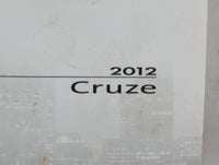 2012 Chevrolet Cruze Owners Manual Book Guide P/N:20935335 B OEM Used Auto Parts - Oemusedautoparts1.com