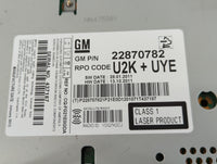 2012-2012 Chevrolet Cruze Am Fm Cd Player Radio Receiver - Oemusedautoparts1.com