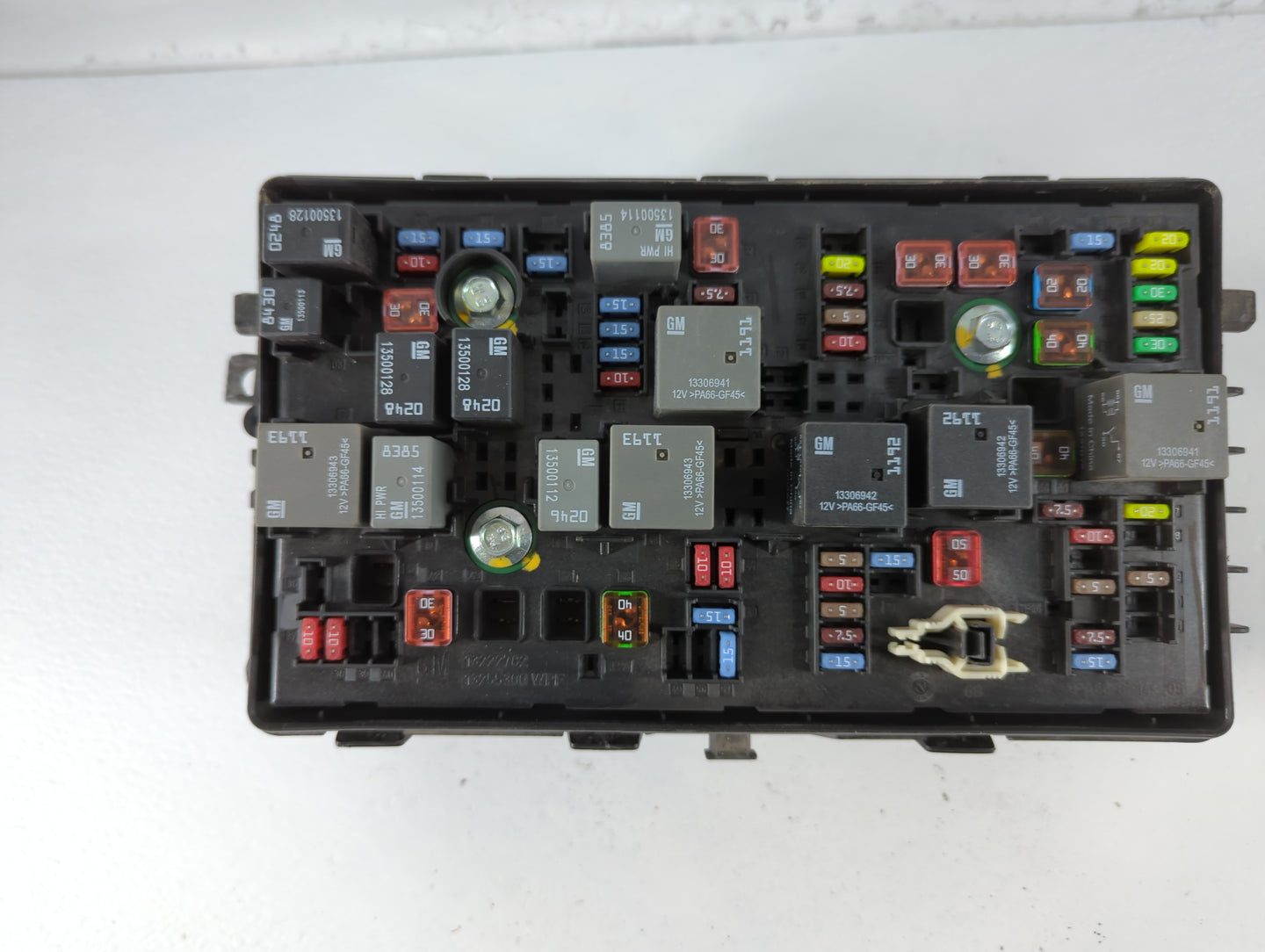 2011-2014 Chevrolet Cruze Fusebox Fuse Box Panel Relay Module P/N:96982033_06 Fits Fits 2011 2012 2013 2014 OEM Used Auto Pa