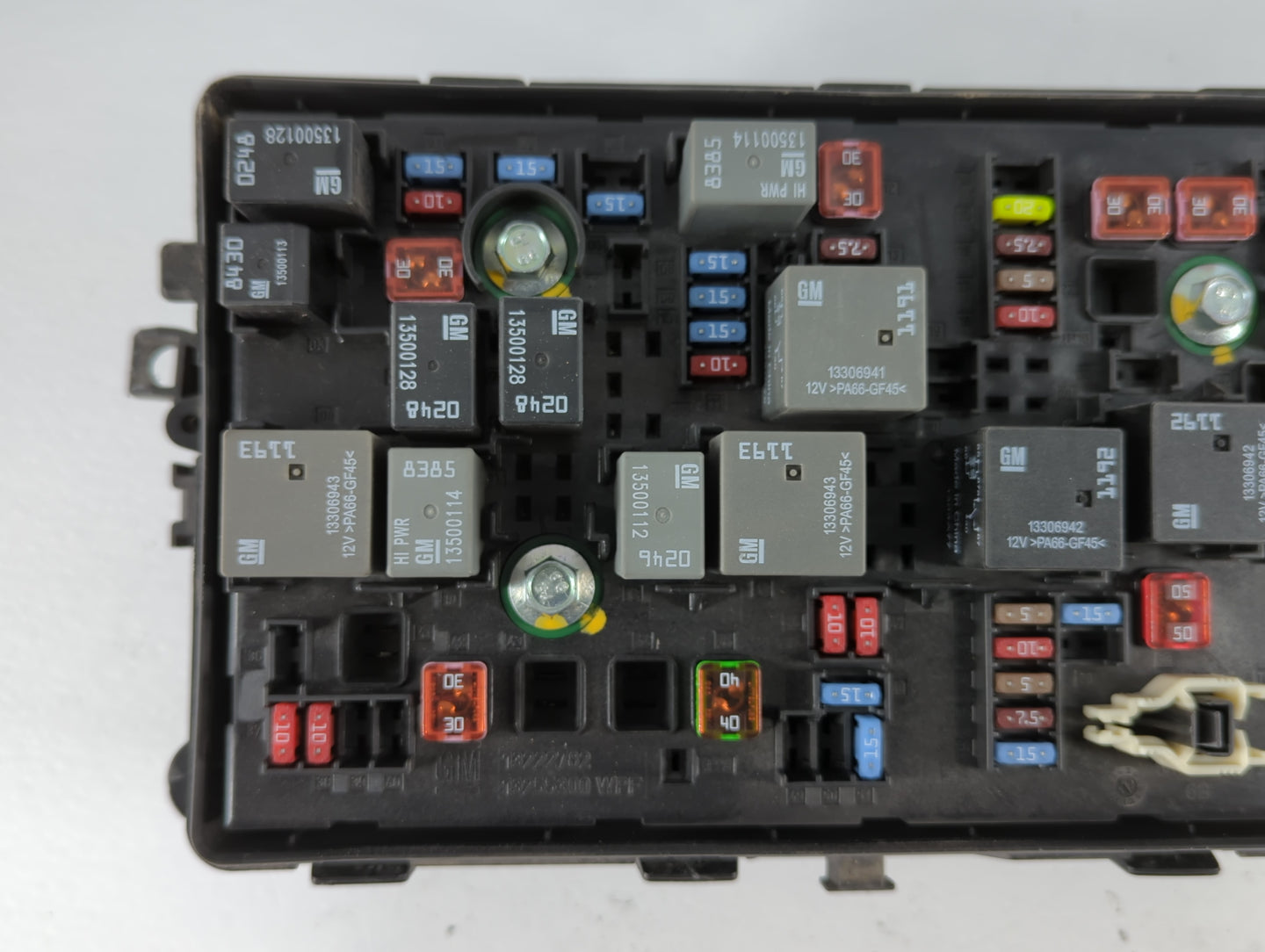 2011-2014 Chevrolet Cruze Fusebox Fuse Box Panel Relay Module P/N:96982033_06 Fits Fits 2011 2012 2013 2014 OEM Used Auto Pa