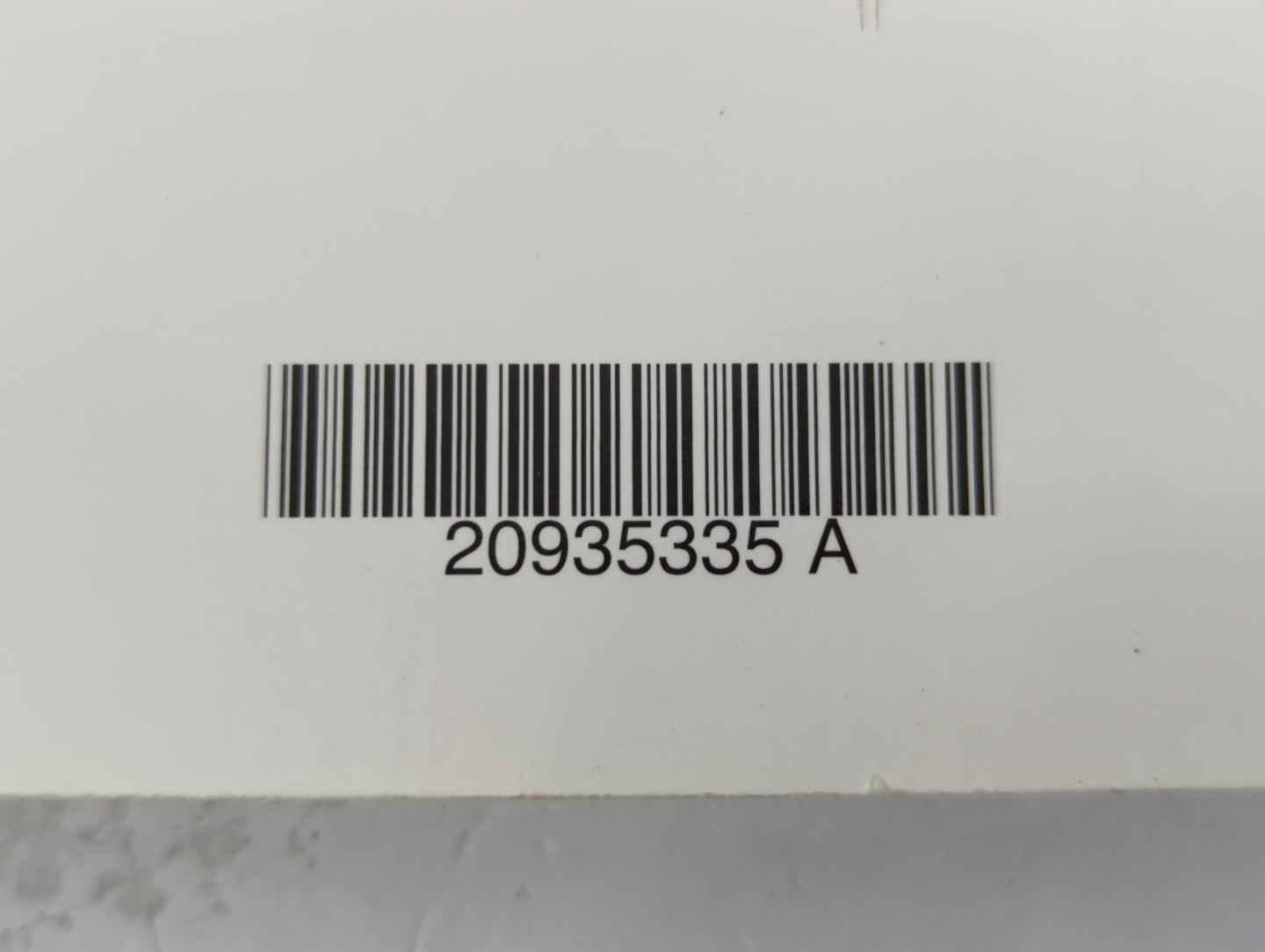 2012 Chevrolet Cruze Owners Manual Book Guide P/N:20935335 A OEM Used Auto Parts - Oemusedautoparts1.com