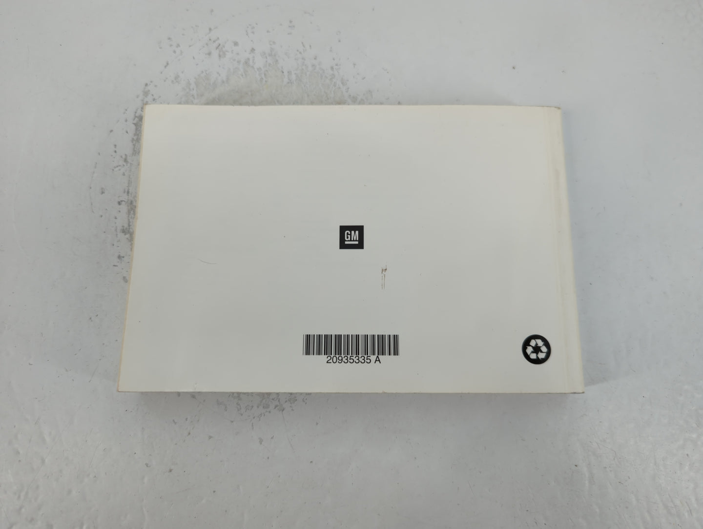 2012 Chevrolet Cruze Owners Manual Book Guide P/N:20935335 A OEM Used Auto Parts - Oemusedautoparts1.com