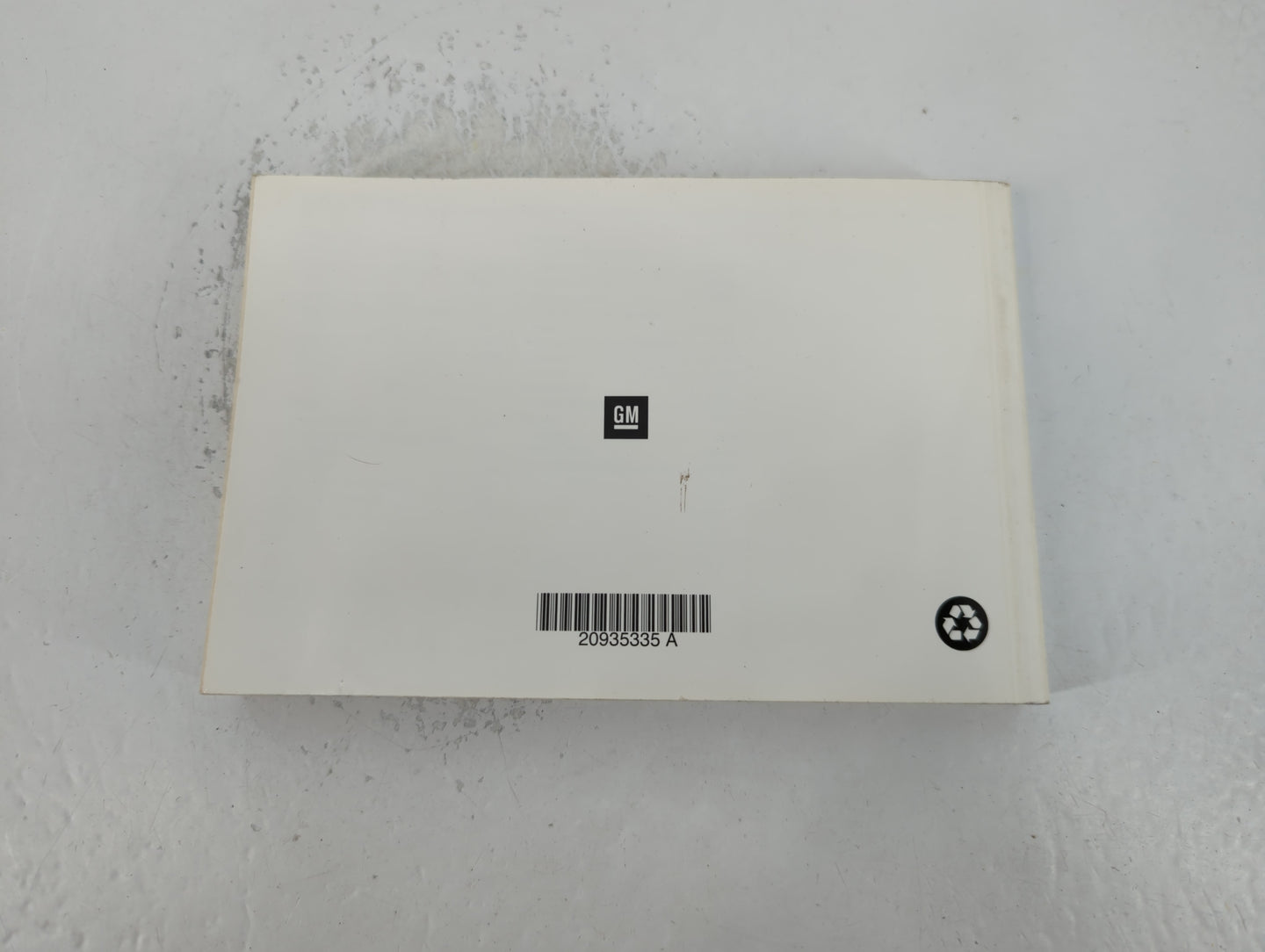 2012 Chevrolet Cruze Owners Manual Book Guide P/N:20935335 A OEM Used Auto Parts - Oemusedautoparts1.com