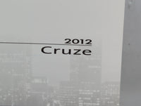 2012 Chevrolet Cruze Owners Manual Book Guide P/N:20935335 B OEM Used Auto Parts - Oemusedautoparts1.com