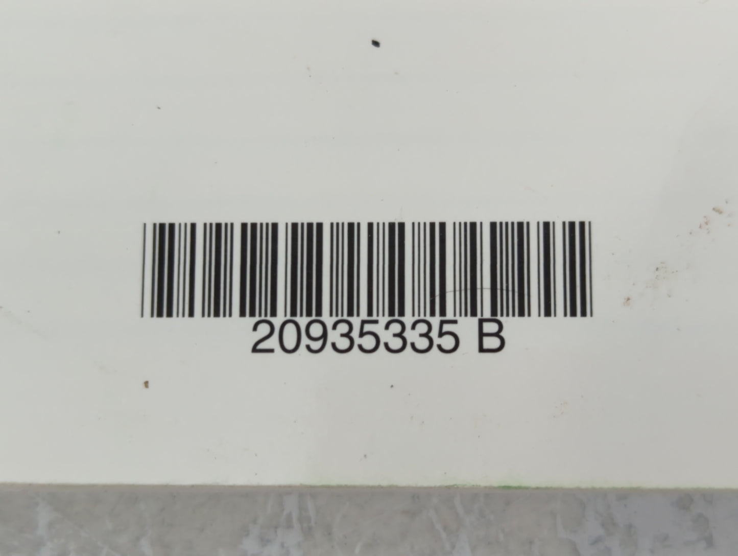 2012 Chevrolet Cruze Owners Manual Book Guide P/N:20935335 B OEM Used Auto Parts - Oemusedautoparts1.com