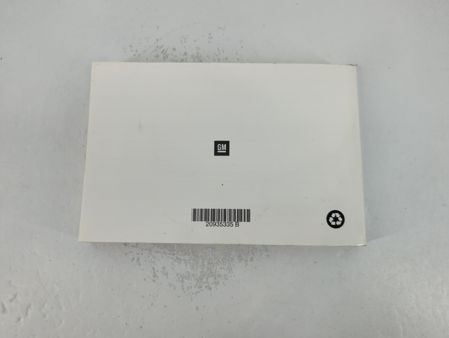 2012 Chevrolet Cruze Owners Manual Book Guide P/N:20935335 B OEM Used Auto Parts - Oemusedautoparts1.com