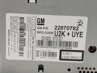 2011-2012 Chevrolet Cruze Radio AM FM Cd Player Receiver Replacement P/N:22870782 Fits Fits 2010 2011 2012 OEM Used Auto Par