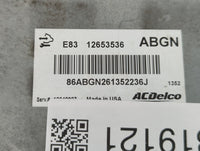 2011-2012 Chevrolet Cruze PCM Engine Control Computer ECU ECM PCU OEM P/N:12653536 Fits Fits 2009 2010 2011 2012 2013 2014 O