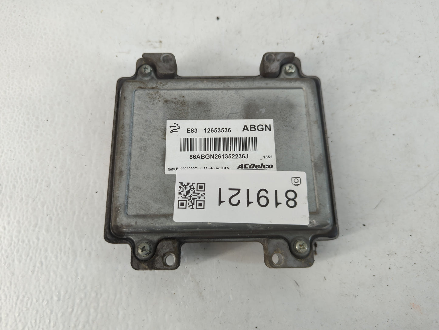 2011-2012 Chevrolet Cruze PCM Engine Control Computer ECU ECM PCU OEM P/N:12653536 Fits Fits 2009 2010 2011 2012 2013 2014 O