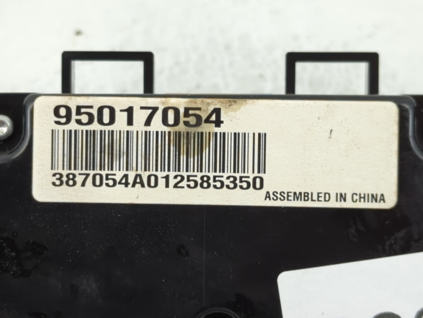 2011-2012 Chevrolet Cruze Climate Control Module Temperature AC/Heater Replacement P/N:95017054 Fits Fits 2011 2012 OEM Used