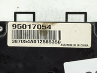 2011-2012 Chevrolet Cruze Climate Control Module Temperature AC/Heater Replacement P/N:95017054 Fits Fits 2011 2012 OEM Used