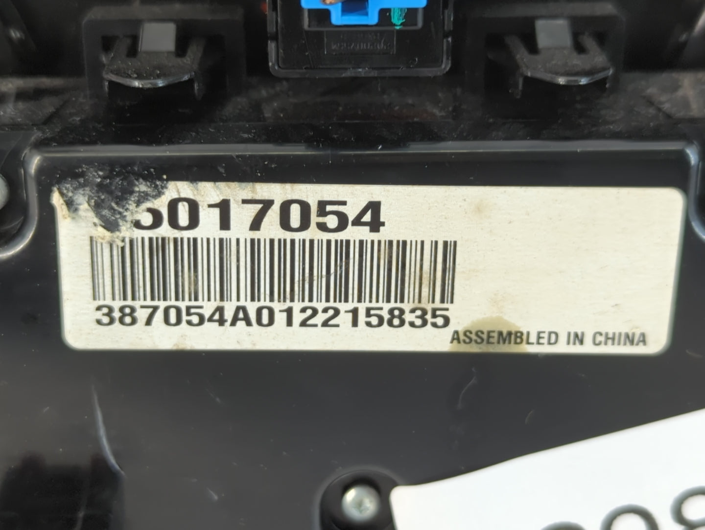 2011-2012 Chevrolet Cruze Climate Control Module Temperature AC/Heater Replacement P/N:95017054 Fits Fits 2011 2012 OEM Used