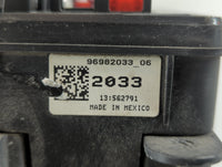 2011-2014 Chevrolet Cruze Fusebox Fuse Box Panel Relay Module P/N:96982033_06 Fits Fits 2011 2012 2013 2014 OEM Used Auto Pa