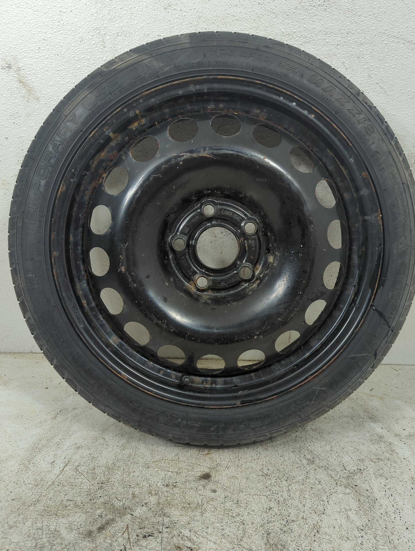 2011-2016 Chevrolet Cruze Spare Donut Tire Wheel Rim Oem 875599 - Oemusedautoparts1.com