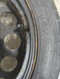2011-2016 Chevrolet Cruze Spare Donut Tire Wheel Rim Oem 875599 - Oemusedautoparts1.com