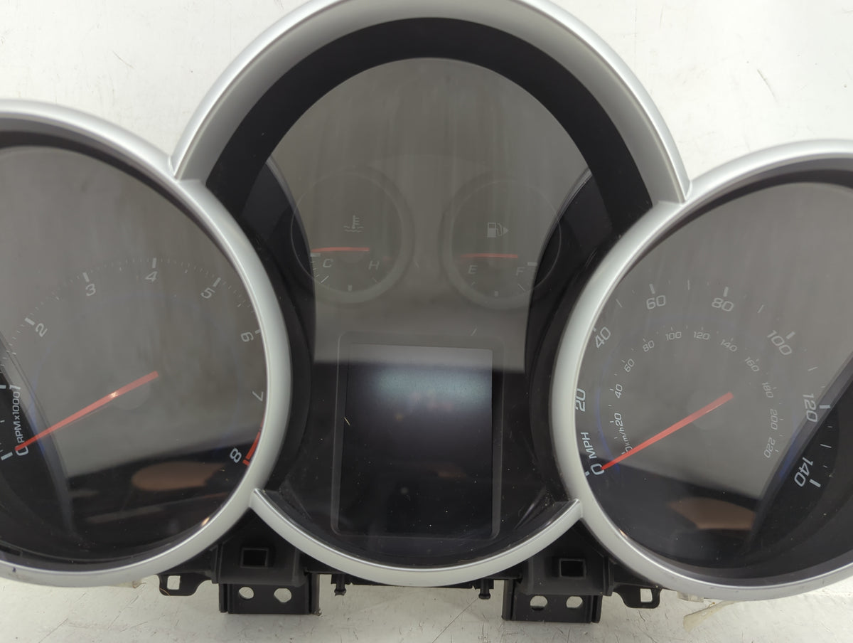 2012 Chevrolet Cruze Instrument Cluster Speedometer Gauges Miles:151K Fits OEM Used Auto Parts - Oemusedautoparts1.com
