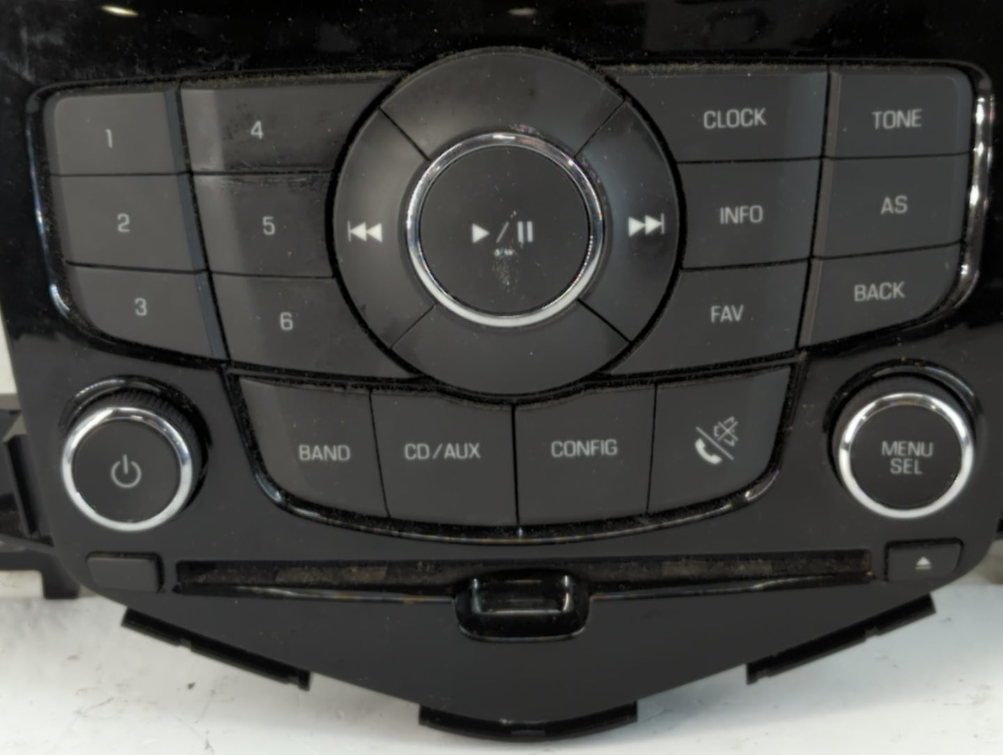 2011-2016 Chevrolet Cruze Radio AM FM Cd Player Receiver Replacement P/N:95914367 Fits Fits 2011 2012 2013 2014 2015 2016 OE