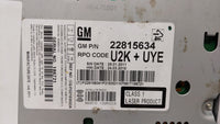 2012 Chevrolet Cruze Radio AM FM Cd Player Receiver Replacement P/N:22870782 22815634 Fits OEM Used Auto Parts - Oemusedauto