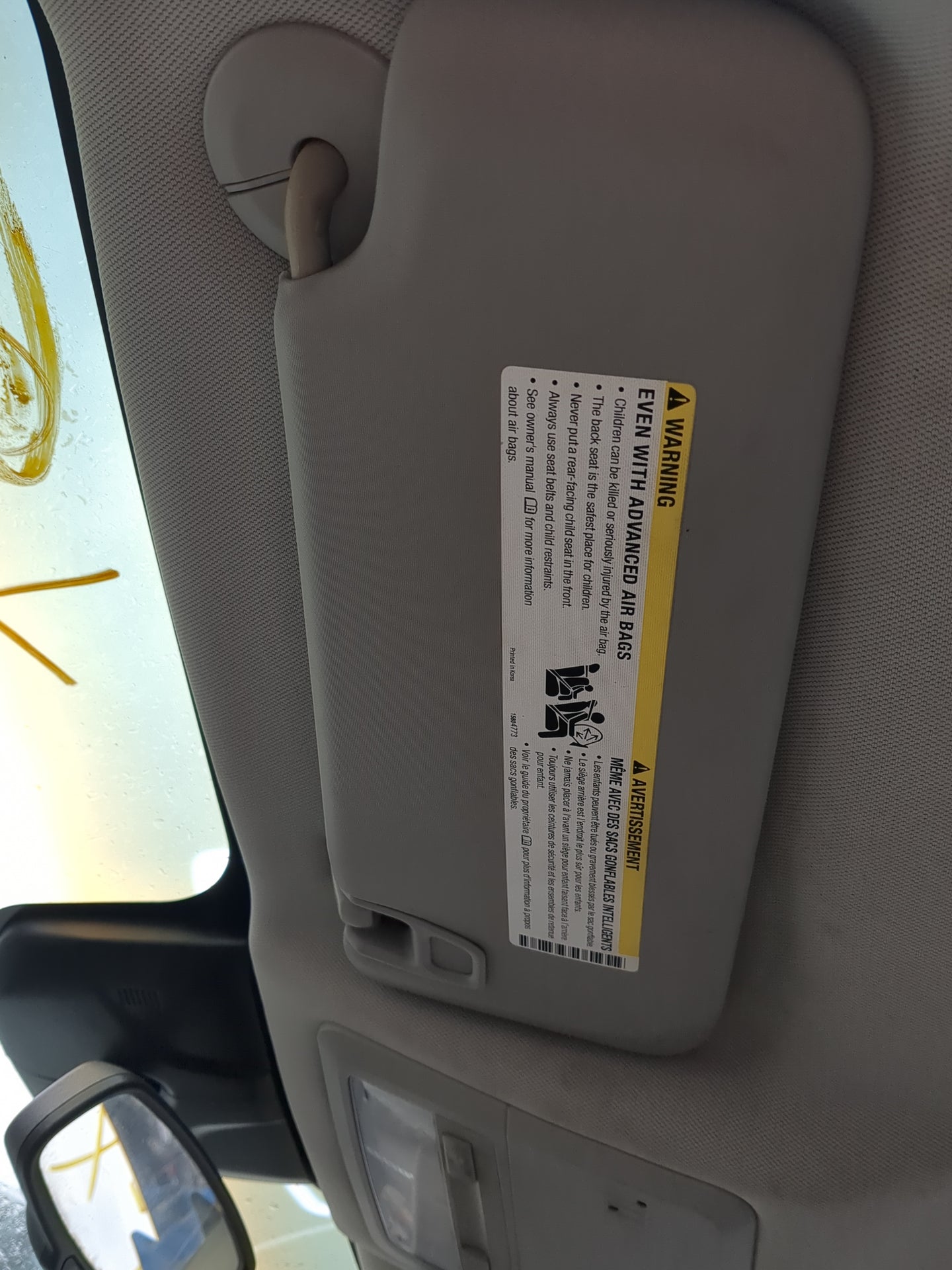 2011-2016 Chevrolet Cruze Sun Visor Shade Replacement Driver Left Mirror Fits Fits 2011 2012 2013 2014 2015 2016 OEM Used Au