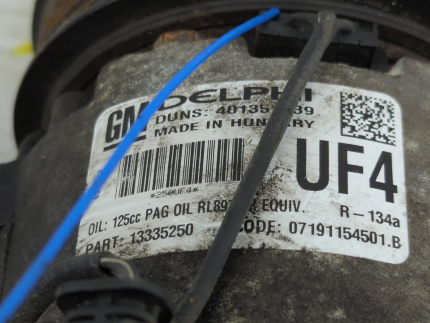 2012-2016 Chevrolet Cruze Air Conditioning A/c Ac Compressor Oem - Oemusedautoparts1.com
