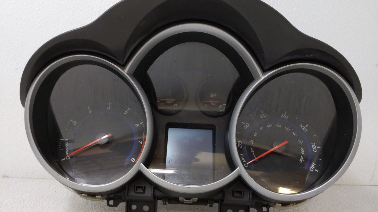 2012 Chevrolet Cruze Instrument Cluster Speedometer Gauges P/N:95940656 95487986 Miles: Fits OEM Used Auto Parts - Oemusedau
