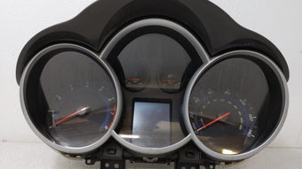 compare product 2012 Chevrolet Cruze Instrument Cluster Speedometer Gauges P/N:95940656 95487986 Miles: Fits OEM Used Auto Parts