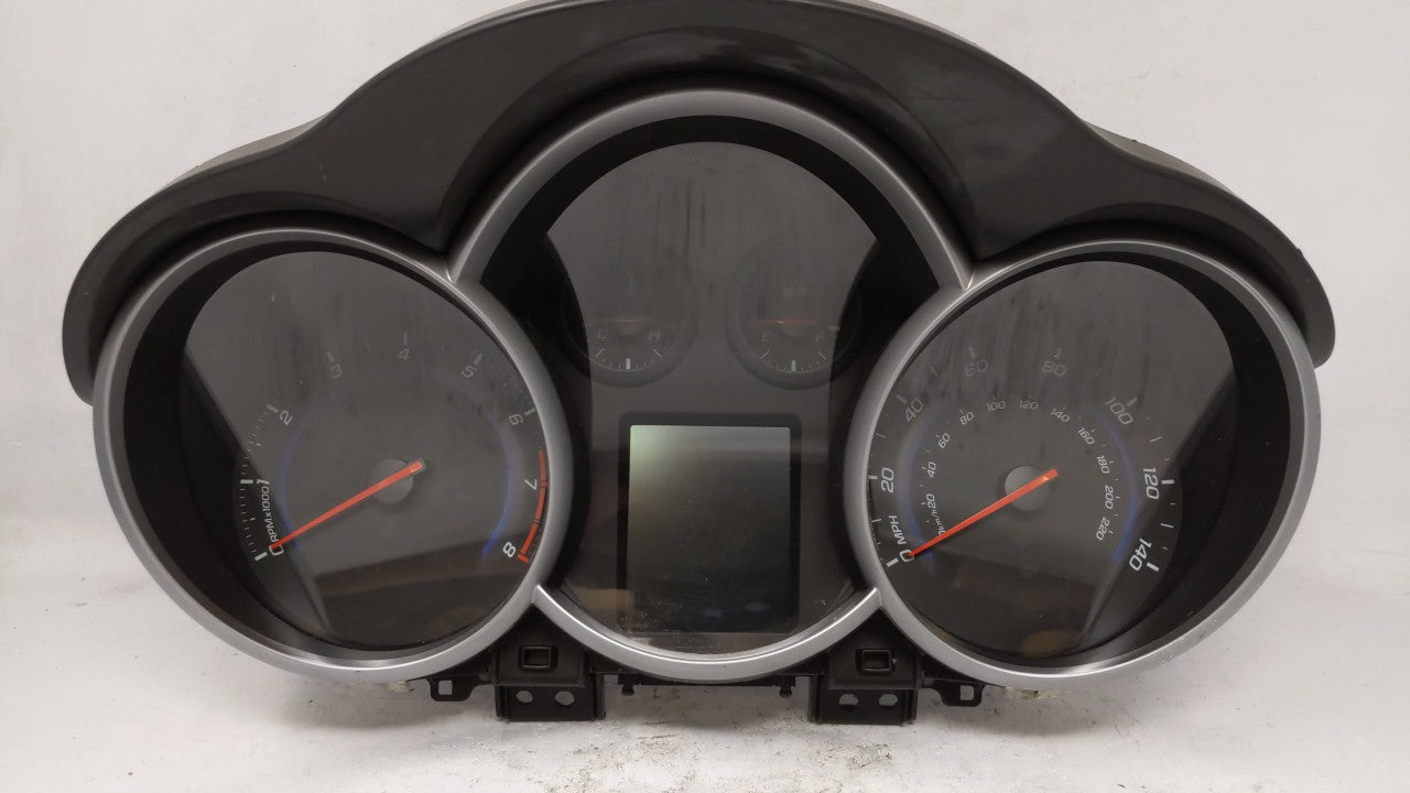 2012 Chevrolet Cruze Instrument Cluster Speedometer Gauges P/N:95940656 95487986 Fits OEM Used Auto Parts - Oemusedautoparts