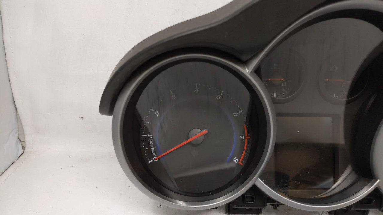 2012 Chevrolet Cruze Instrument Cluster Speedometer Gauges P/N:95940656 95487986 Fits OEM Used Auto Parts - Oemusedautoparts