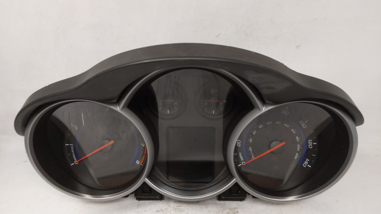 2012 Chevrolet Cruze Instrument Cluster Speedometer Gauges P/N:95940656 95487986 Fits OEM Used Auto Parts - Oemusedautoparts
