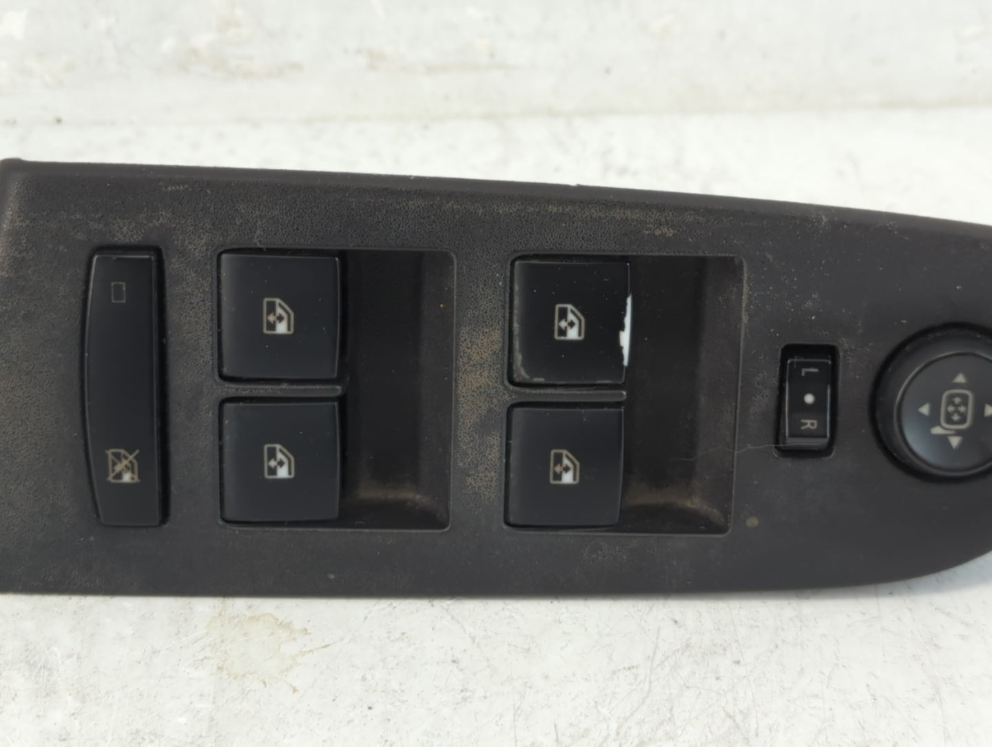 2010-2017 Chevrolet Equinox Master Power Window Switch Replacement Driver Side Left Fits OEM Used Auto Parts - Oemusedautopa