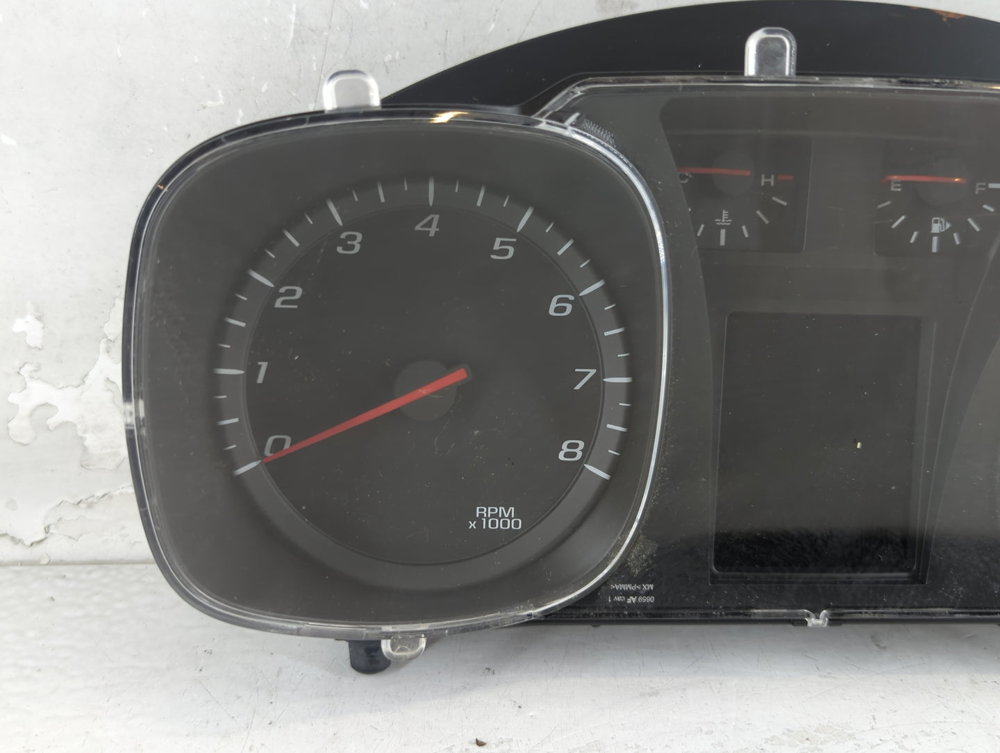 2012 Chevrolet Equinox Instrument Cluster Speedometer Gauges P/N:A2C53412233 Fits OEM Used Auto Parts - Oemusedautoparts1.co