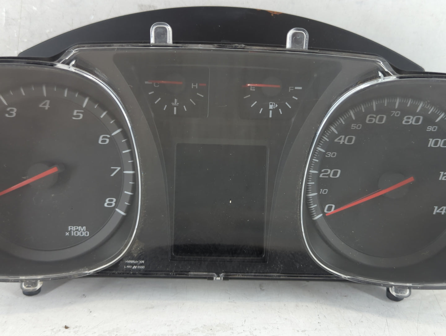 2012 Chevrolet Equinox Instrument Cluster Speedometer Gauges P/N:A2C53412233 Fits OEM Used Auto Parts - Oemusedautoparts1.co