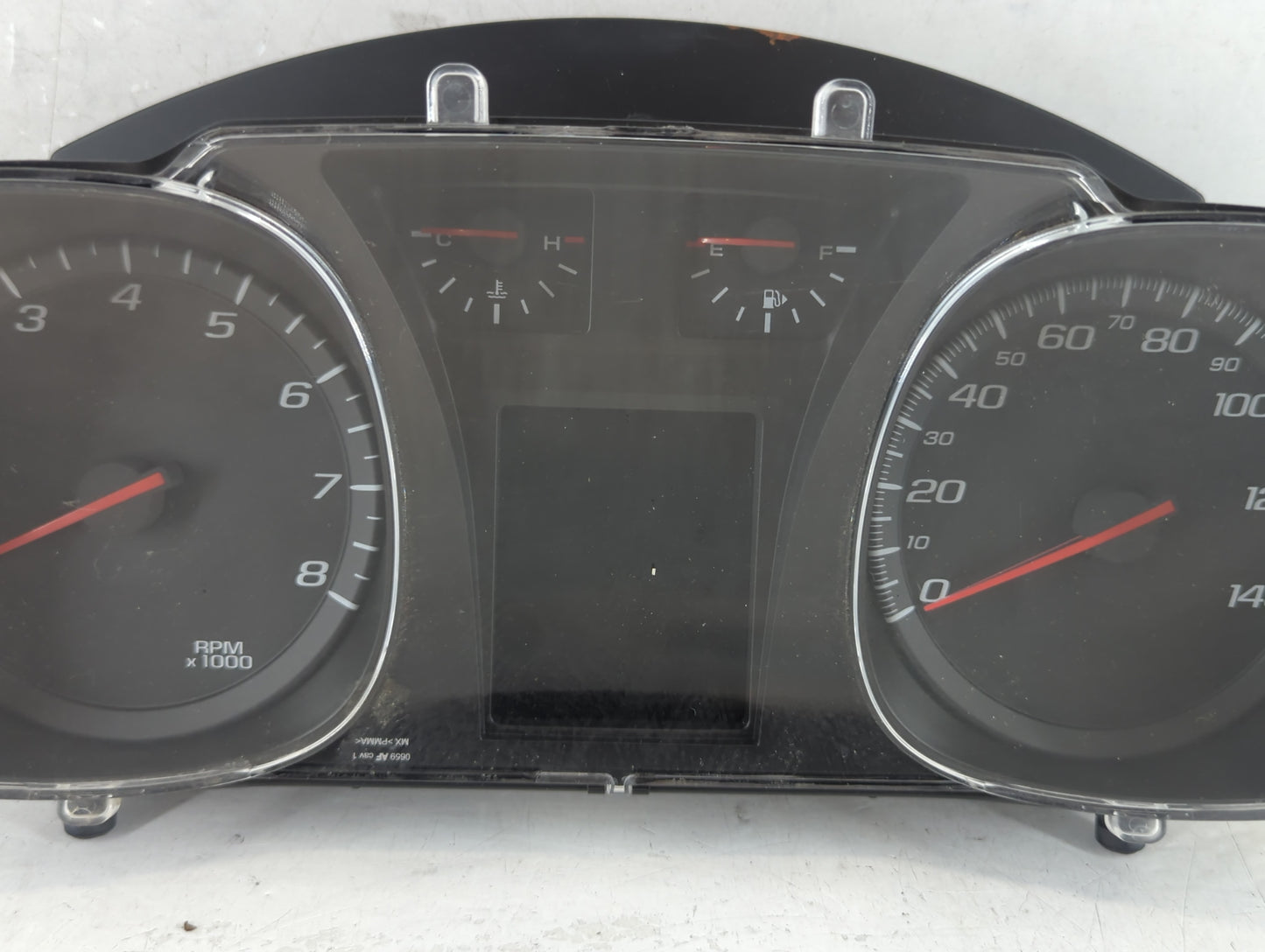 2012 Chevrolet Equinox Instrument Cluster Speedometer Gauges P/N:A2C53412233 Fits OEM Used Auto Parts - Oemusedautoparts1.co