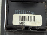 2010-2017 Chevrolet Equinox Master Power Window Switch Replacement Driver Side Left P/N:20917599 Fits OEM Used Auto Parts - 
