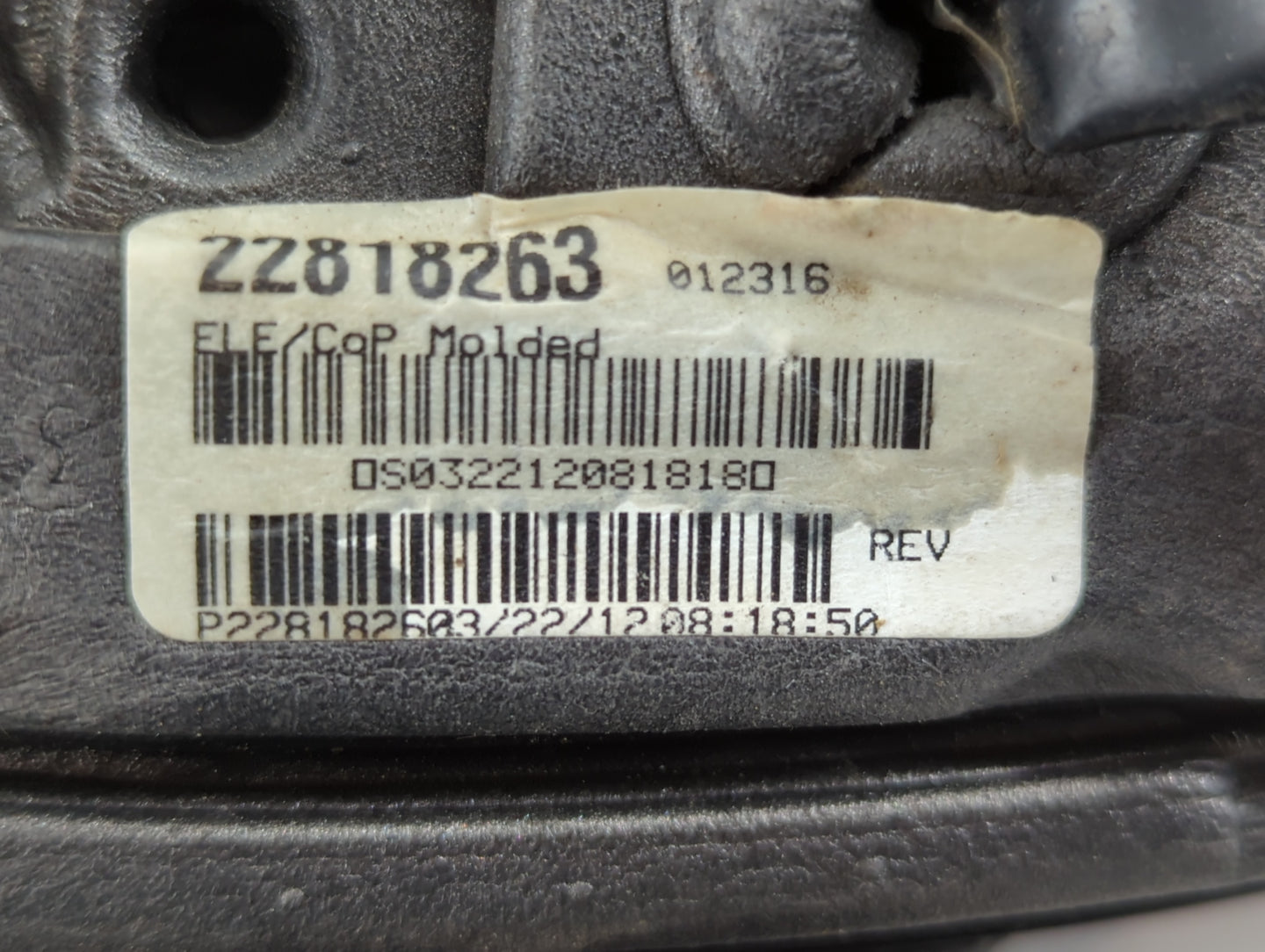 2012-2014 Chevrolet Equinox Passenger Side View Mirror - Right Door Mirror OEM Used - Oemusedautoparts1.com