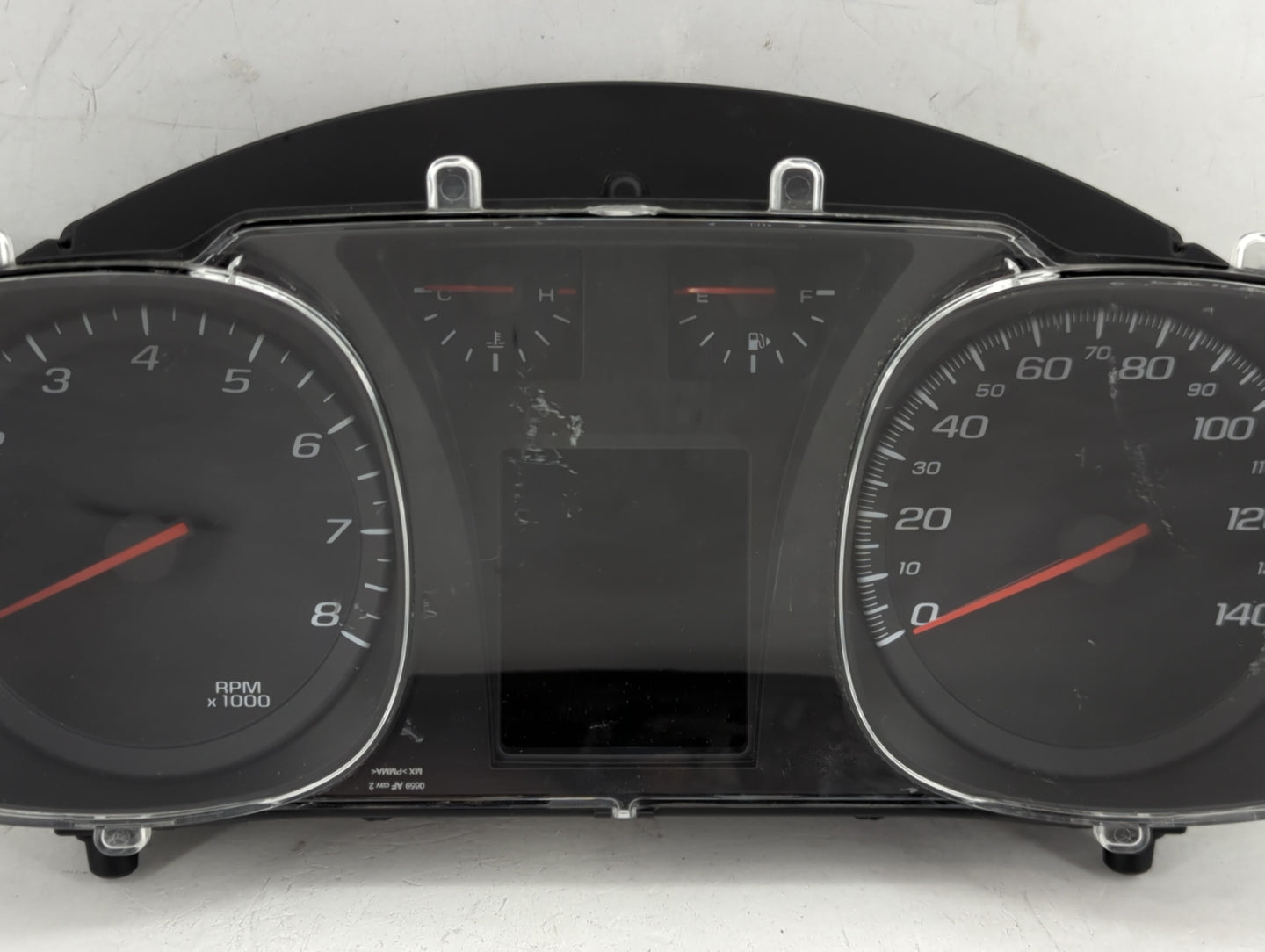 2012 Chevrolet Equinox Instrument Cluster Speedometer Gauges P/N:20907580 Miles:123K Fits OEM Used Auto Parts - Oemusedautop