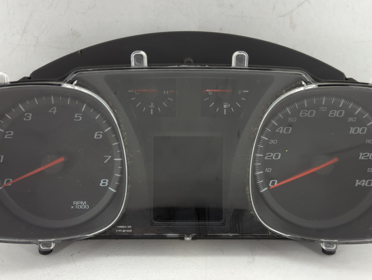 2012 Chevrolet Equinox Instrument Cluster Speedometer Gauges P/N:20907580 Miles:140K Fits OEM Used Auto Parts - Oemusedautop