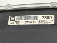 2012 Chevrolet Equinox Instrument Cluster Speedometer Gauges P/N:20907580 Miles:140K Fits OEM Used Auto Parts - Oemusedautop