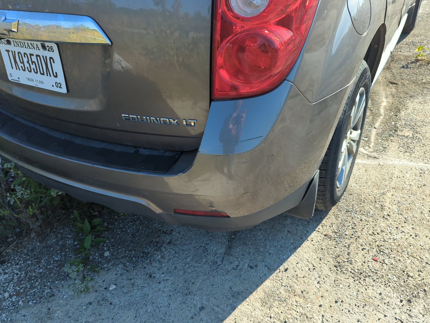 2010-2015 Chevrolet Equinox Rear Bumper Assembly Oem - Oemusedautoparts1.com
