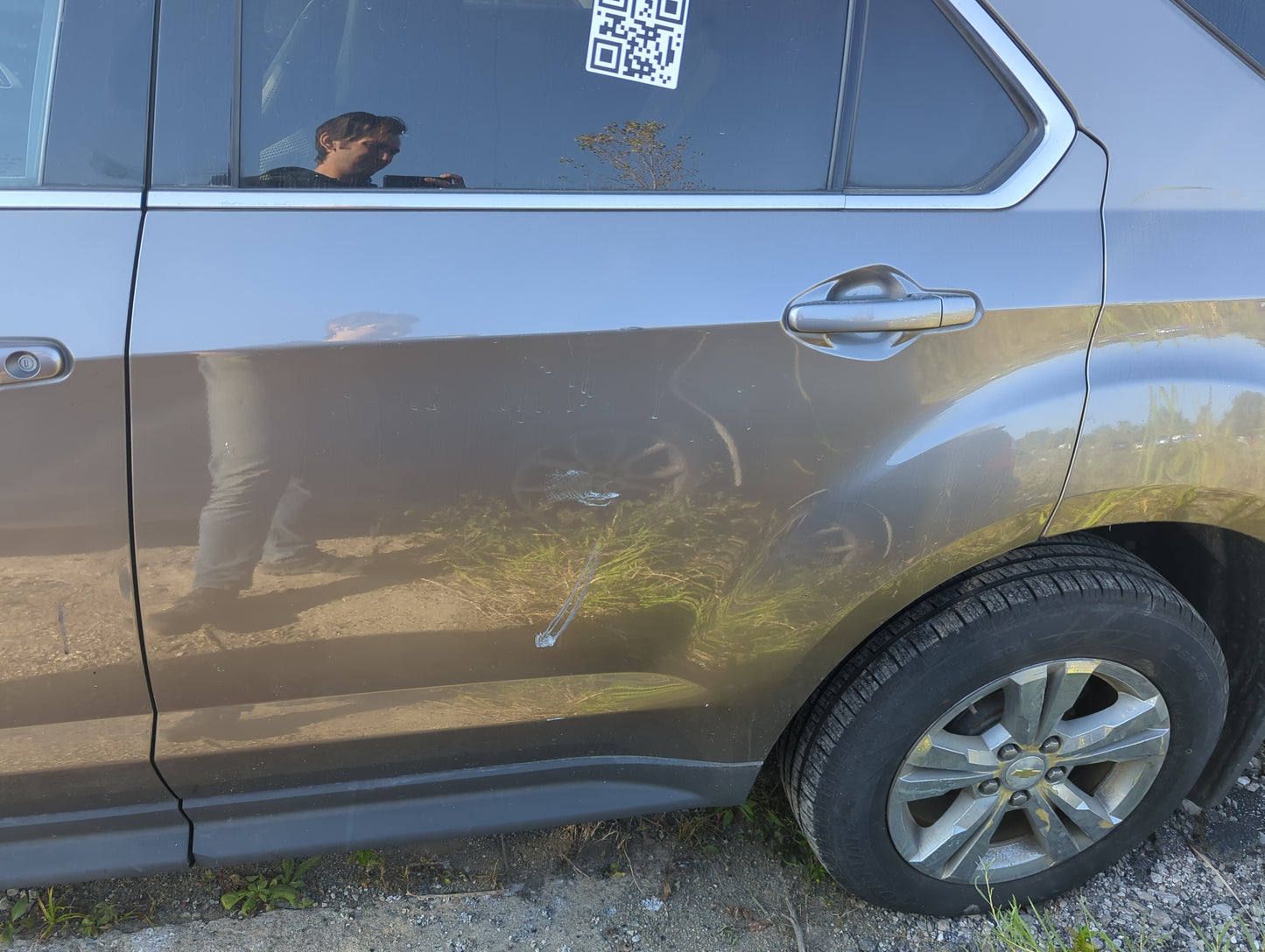 2012-2017 Chevrolet Equinox Driver Rear Door Oem - Oemusedautoparts1.com