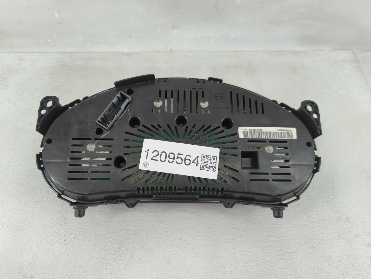 2012 Chevrolet Equinox Instrument Cluster Speedometer Gauges P/N:A2C53412233 Fits OEM Used Auto Parts - Oemusedautoparts1.co